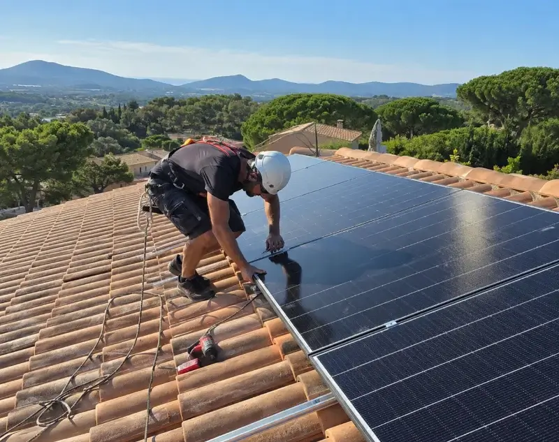 Installateur panneaux solaires Cambo-les-Bains — pose photovoltaïque sur toiture