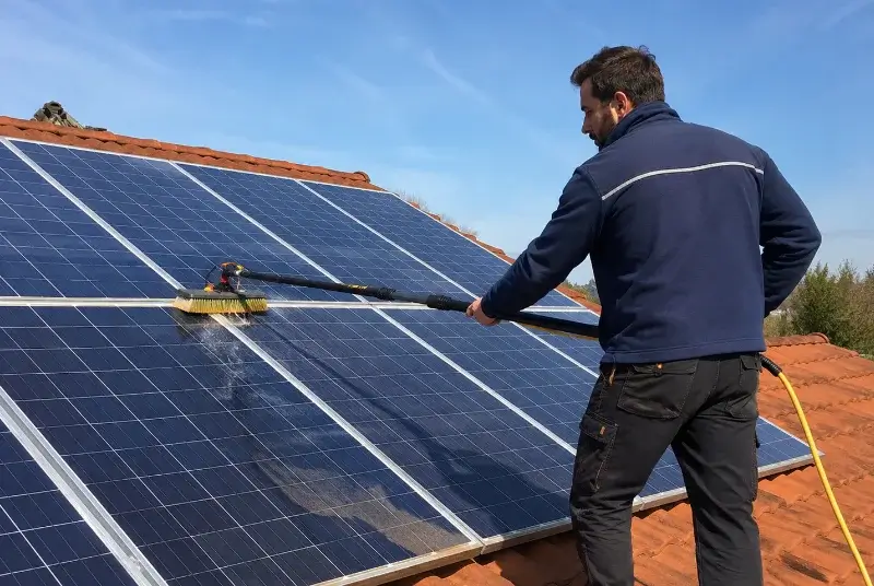 Nettoyage et entretien de panneaux solaires à Cambo-les-Bains